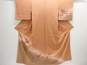 菊模様刺繍訪問着